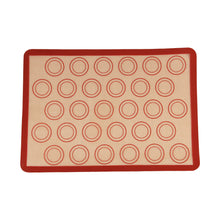 Load image into Gallery viewer, FineDecor Silicone Macaron Baking Mat Sheet (16.5*11.4 inch)/(42*29 cm), Non-Stick Baking Sheet Cookie Liner (SMALL) - FD 3396
