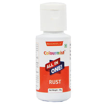 Load image into Gallery viewer, Colourmist All In One Food Colour (Rust), 30g | Multipurpose Concentrated Food Color for Chocolates, Icing, Sweets, Fondant &amp; for All Food Products
