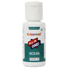 Load image into Gallery viewer, Colourmist All In One Food Colour (Ocean), 30g | Multipurpose Concentrated Food Color for Chocolates, Icing, Sweets, Fondant &amp; for All Food Products
