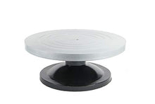 Load image into Gallery viewer, FineDecor Cake Turntable 12 Inch (30 cm) &amp; Piping Pastry Bag (100 Pcs) &amp; Assorted Cake Scrapper Set of 4.
