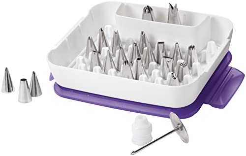 Wilton Deluxe Tip Set (Nozzle) 22 PCS