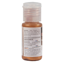 Load image into Gallery viewer, Colourmist Concentrated Vibrant Airbrush Metallic Food Colour (METALLIC COPPER), 20g | Airbrush Colour For Cakes, Choclate, Fondant, Icing and more
