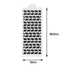 Load image into Gallery viewer, FineDecor Reusable Cake Decorating Stencil | Spray Floral Cake Mould | Wedding Cake Stencil | Cake Border Side Decoration Tool | FD 3337
