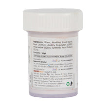 Load image into Gallery viewer, Colourmist Edible Metallic Paint (White), For Cake / Icing / Fondant / Craft, 20g
