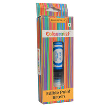 Load image into Gallery viewer, Colourmist Edible Paint Brush With Vibrant Colour Paint ( Blue ) | Food Colour Paint Brush For Dessert | 1pc
