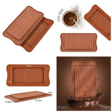 Load image into Gallery viewer, FineDecor Coffee Beans Shape Silicone Chocolate Bar Mould - FD 3433
