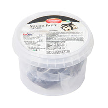 Load image into Gallery viewer, Casablanca Black Sugar Paste / Fondant  for Cake Decorating, 200g
