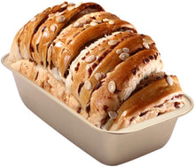 Load image into Gallery viewer, FineDecor Toast Pan ( Gold ), Carbon Steel Bread Pan, Nonstick Loaf Pan for Baking with Easy Grips Handles ( 10.5 * 6 * 2.5 inch)- FD 3310
