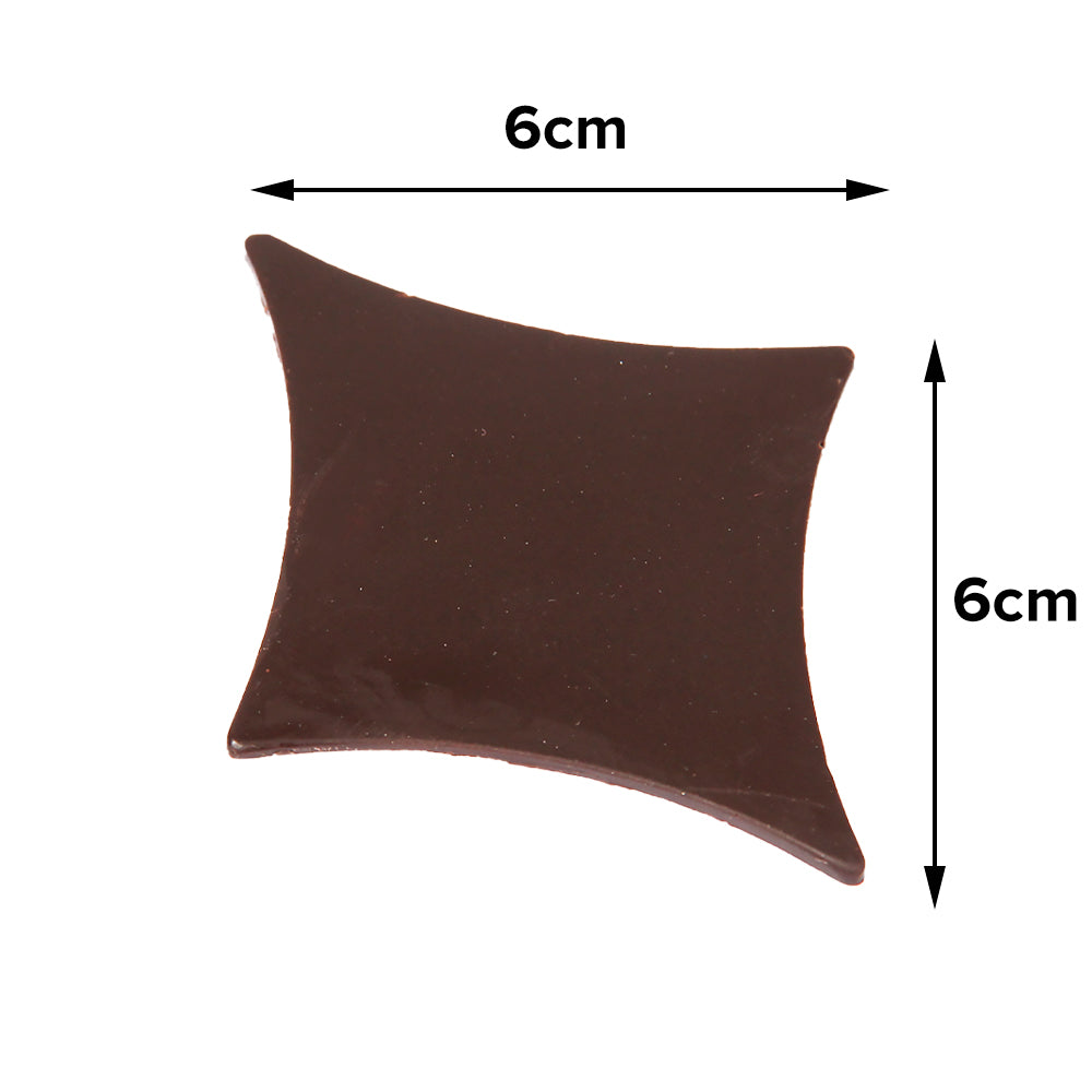 FineDecor Square Diamond Pattern Silicone Chocolate Garnishing Mould