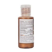 Load image into Gallery viewer, Colourmist Concentrated Vibrant Airbrush Metallic Food Colour (METALLIC BRONZE), 50g | Airbrush Colour For Cakes, Choclate, Fondant, Icing and more

