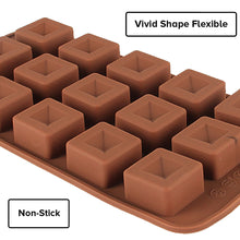 Load image into Gallery viewer, Finedecor Silicone Square Shape Chocolate Mould - FD 3151, (15 Cavities)

