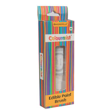 Load image into Gallery viewer, Colourmist Edible Paint Brush With Vibrant Colour Paint ( White ) | Food Colour Paint Brush For Dessert | 1pc
