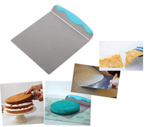 Load image into Gallery viewer, FineDecor Stainless Steel Cake Lifter / Pizza Transfer Shovel / Square Cake Tray Moving Plate Tool / Oven Cookie Spatula (FD 2940)
