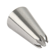 Load image into Gallery viewer, FineDecor Large Piping Tip, Stainless Steel Icing Piping Nozzle Tip, Cake Decorating Tools Cream Puff Decor Pastry Icing Tool for Baker, 1psc (B21)
