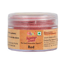 Load image into Gallery viewer, Glint Edible Luster Dust ( Red ), 5g | Pearl Dust | Edible Sparkle Dust | Edible Product for Cake Decor | Glittering Shiner Dust | Red - 5g
