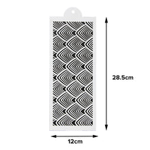 Load image into Gallery viewer, FineDecor Reusable Cake Decorating Stencil | Spray Floral Cake Mould | Wedding Cake Stencil | Cake Border Side Decoration Tool | FD 3325
