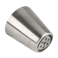 Load image into Gallery viewer, FineDecor Russian Piping Tip, Cake Decoration Nozzle Cream Icing Nozzle Tip Stainless Steel Nozzle Cream Puff Decor Pastry Icing Tool, 1psc (F7)
