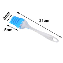 Load image into Gallery viewer, FineDecor Spatula and Pastry Brush Set, Oil Brush for Cooking, Silicon Brush for Kitchen, FD 3058
