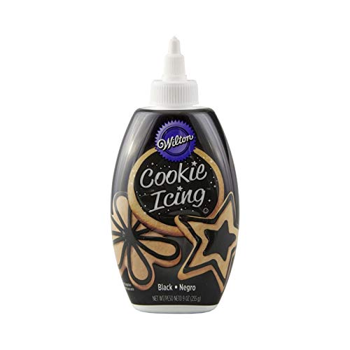 Wilton Cookie Icing, Black, 255 g