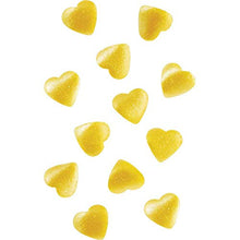 Load image into Gallery viewer, Wilton Edible Glitter Hearts, Gold, 1.8 g
