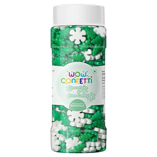 Wow Confetti (Snowflake & Tree Candy) Christmas Special, 125g