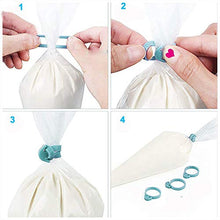 Load image into Gallery viewer, FineDecor Reusable Icing Bag Ties / Pastry Bag Ties (10 Pieces)
