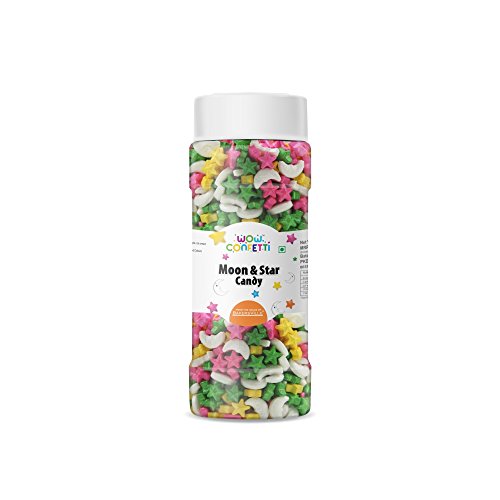 Wow ConfettiTM Moon & Star Candy, 75g