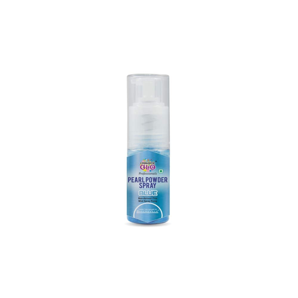 Colour glo Powder Pearl Spray (Blue), 7gm, 7 g