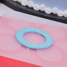 Load image into Gallery viewer, FineDecor Circle Pattern Silicone Chocolate Garnishing Mould (6 Cavity), Ring Pattern Chocolate Garnishing Mould,FD 3353
