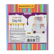 Load image into Gallery viewer, Colourmist Cake Decorating Vibrant Drip Assorted 30g each, Pack of 6 Edible Vibrant Colors (Red, Green, Blue, Yellow, Purple, Brown) - BV 3080
