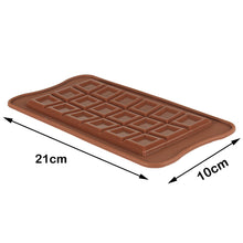 Load image into Gallery viewer, Finedecor Silicone Chocolate Bar Shape Small Chocolate Mould - FD 3157, (18 Cavities)
