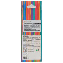 Load image into Gallery viewer, Colourmist Edible Paint Brush With Metallic Paint ( Metallic Black ) | Food Colour Paint Brush For Dessert | 1pc
