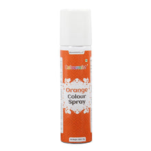 Load image into Gallery viewer, Colourmist Premium  Colour Spray (Orange), 100ml | Cake Decorating Spray Colour for Cakes, Cookies, Cupcakes Or Any Consumable For A Dazzling Effect

