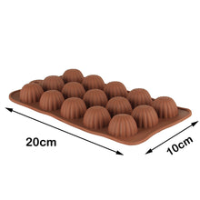 Load image into Gallery viewer, Finedecor Silicone Round Shape Chocolate Mould - FD 3138, (15 Cavities)
