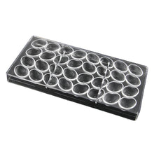 Load image into Gallery viewer, FineDecor Oval Shaped Polycarbonate Chocolate Mold  (32 Cavities), Transparent, FD 3418
