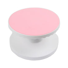 Load image into Gallery viewer, FineDecor Tilt-N-Turn Ultra Cake Turntable / Tilt And Turn Cake Decorating Stand (23 cm), PINK - FD 3343
