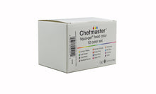 Load image into Gallery viewer, CHEFMASTER - LIQUA GEL - ASSORTED KIT - (20 GM X 12 BOTTLES X 1 KIT)
