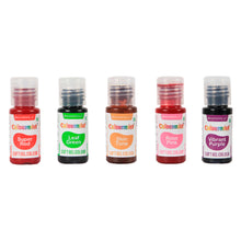 Load image into Gallery viewer, Colormist Soft Gel Paste Color Assorted 20g each, Pack of 10 (Red,Blue,Green,Orange,Skin, Royal Blue,Pink,Yellow,Vibrant Purple, Black) BV 3046
