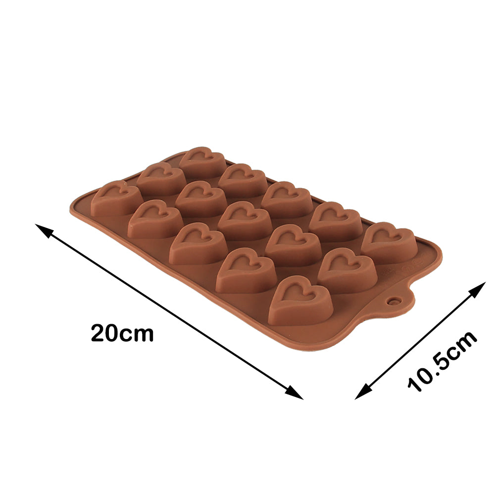 Heart shaped chocolate molds shop