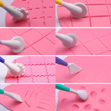 Load image into Gallery viewer, FineDecor 4Pcs Sugar Craft Modeling, Fondant Sculpting, Cake Decorating, DIY Kit for Clay Ceramic Pottery Shaping - (4 Pcs X 1 Set) - FD 3412
