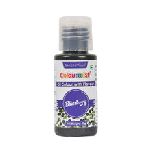 Load image into Gallery viewer, Colourmist Oil Colour With Flavour (Blueberry), 30g | Chocolate Oil Blueberry Flavour with Blueberry Colour | Chocolate Oil Blueberry Emulsion |, 30g
