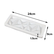 Load image into Gallery viewer, FineDecor Silicone Mould 3D Designed Chocolate Bar Mould | Candy Mould | Jelly Mould | Baking Silicon Bakeware Garnishing Mold  FD 3527
