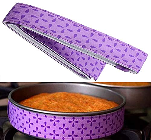 FineDecor Bake Even Cake Pan Strip / Moist Level Protector Belt Bakeware Tool, 1Pc (FD 3209)