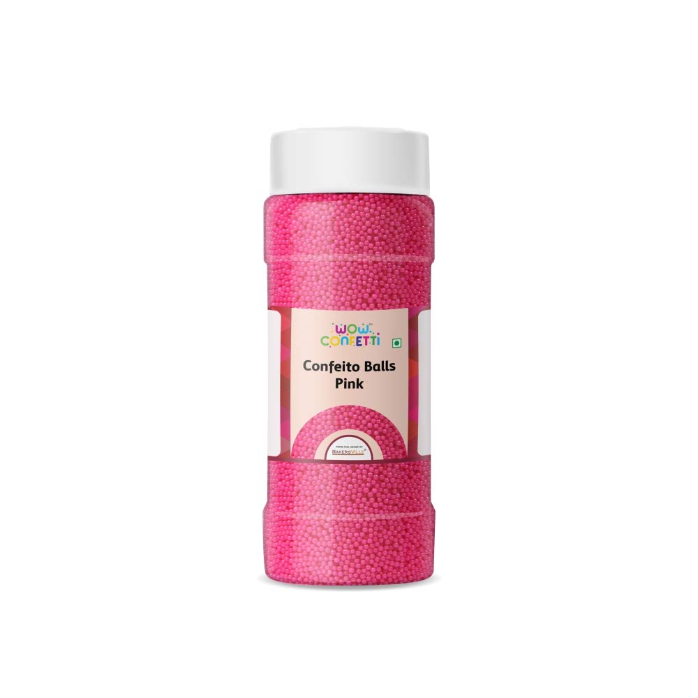 Wow Confetti Confeito Balls (Pink), 150g
