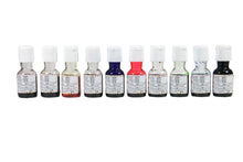Load image into Gallery viewer, Colourmist Colour Splash Assorted 20 Gm, Pack of 10 Colours (Yellow, Orange, Green, Blue, Purple, Red, Brown, Pink, Royal Blue, Red Strawberry)
