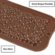 Load image into Gallery viewer, FineDecor Silicone Mould Bubbly Chocolate Bar Shape Mould | Candy Mould | Jelly Mould | Baking Silicon Bakeware Mold | - FD 3535
