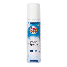 Load image into Gallery viewer, MetaGlo Edible Pearl Spray ( Blue ), 100ml | Cake Decorating Spray Colour for Cakes, Cookies, Cupcakes Or Any Consumable For A Dazzling Metallic Shimmer Effect, Blue
