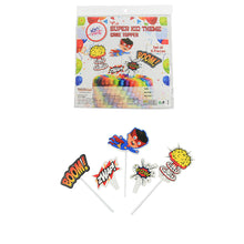 Load image into Gallery viewer, LET&#39;S PARTY - CAKE TOPPER - SUPER KIDS THEME PACK - LP 2955
