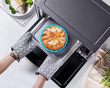 Load image into Gallery viewer, FineDecor Silicone Bundt Cake Pan - Nonstick Round Fluted Cake Mold 5 Inch - Tube Cake Pan  Baking Molds for Jello, Gelatin, Pound Cake FD-3188.
