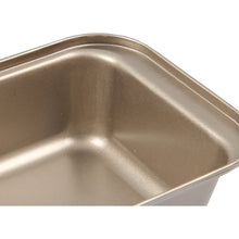 Load image into Gallery viewer, FineDecor Toast Pan ( Gold ), Carbon Steel Bread Pan, Nonstick Loaf Pan for Baking with Easy Grips Handles ( 10.5 * 6 * 2.5 inch)- FD 3310
